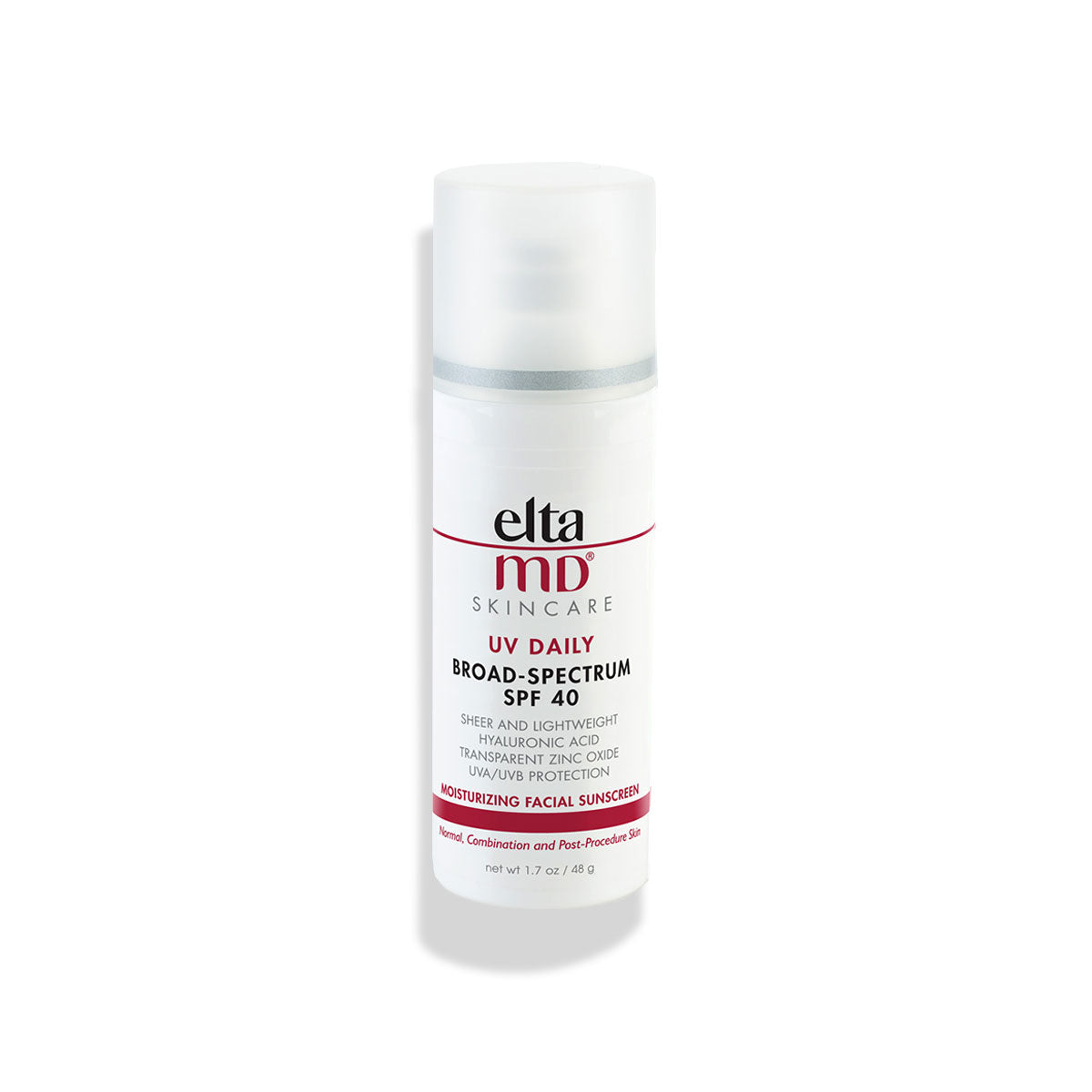 eltaMD UV Daily SPF 40 broad spectrum sunscreen