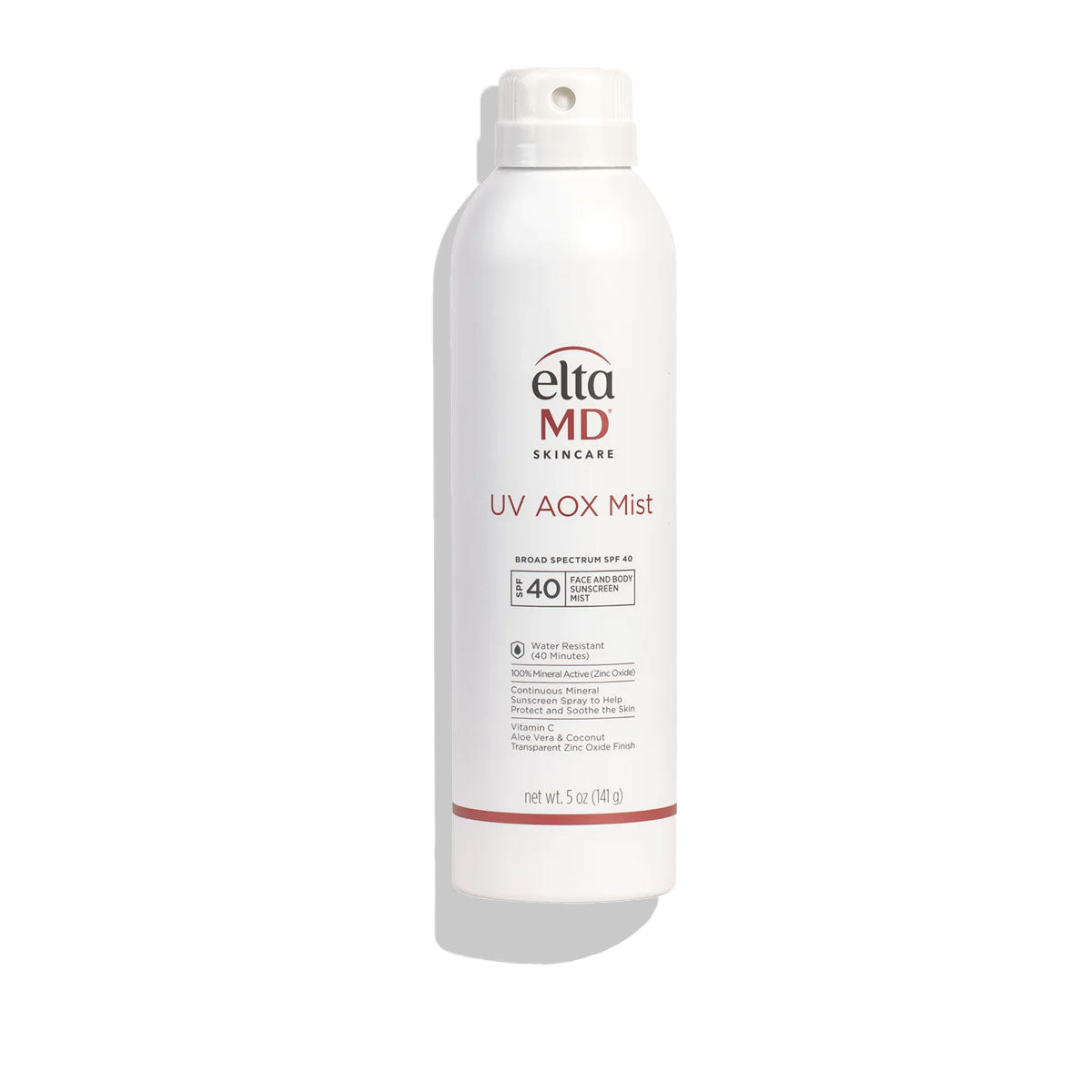 EltaMD UV AOX Mist SPF 40 antioxidant sunscreen mist