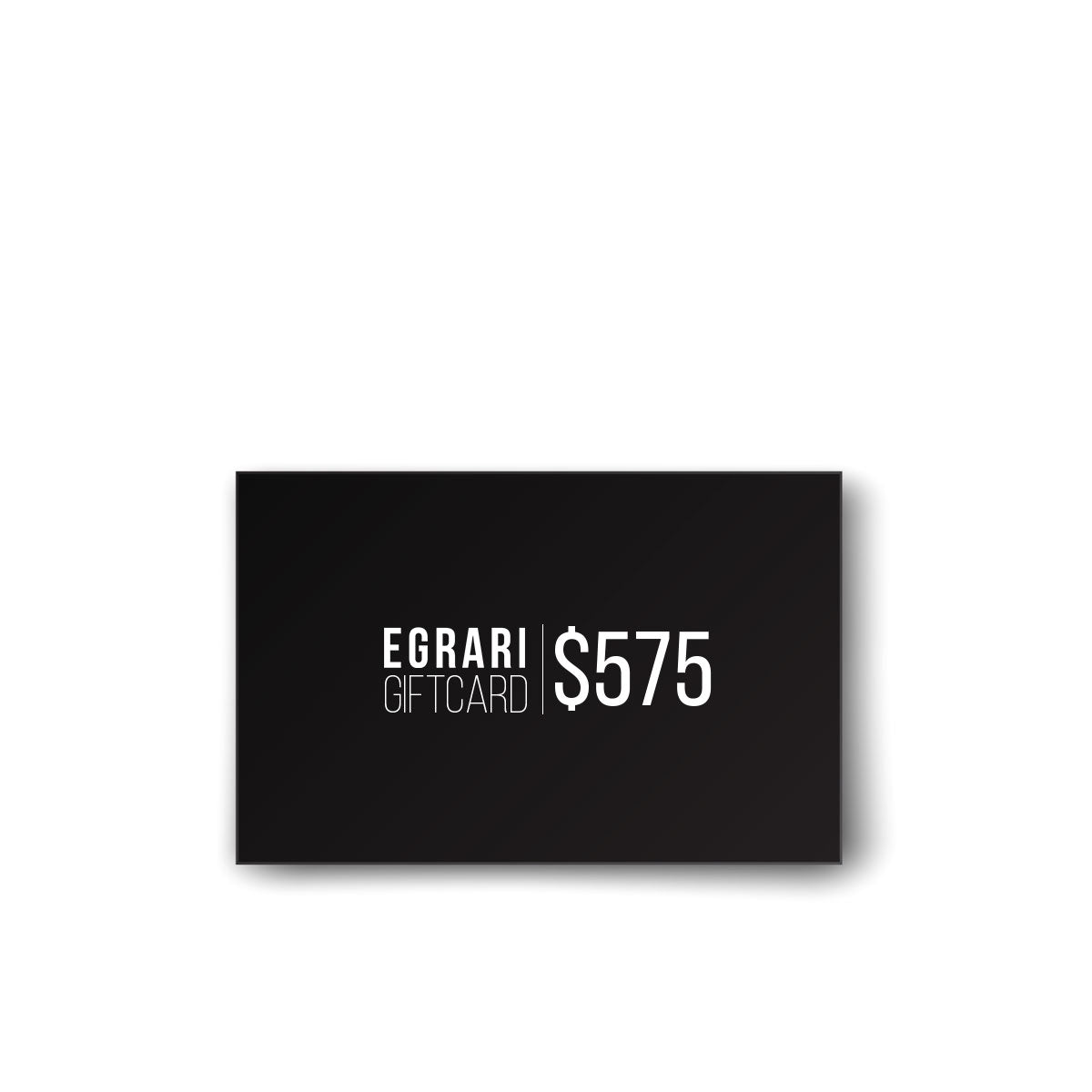 Egrari Night of Beauty gift card save $75
