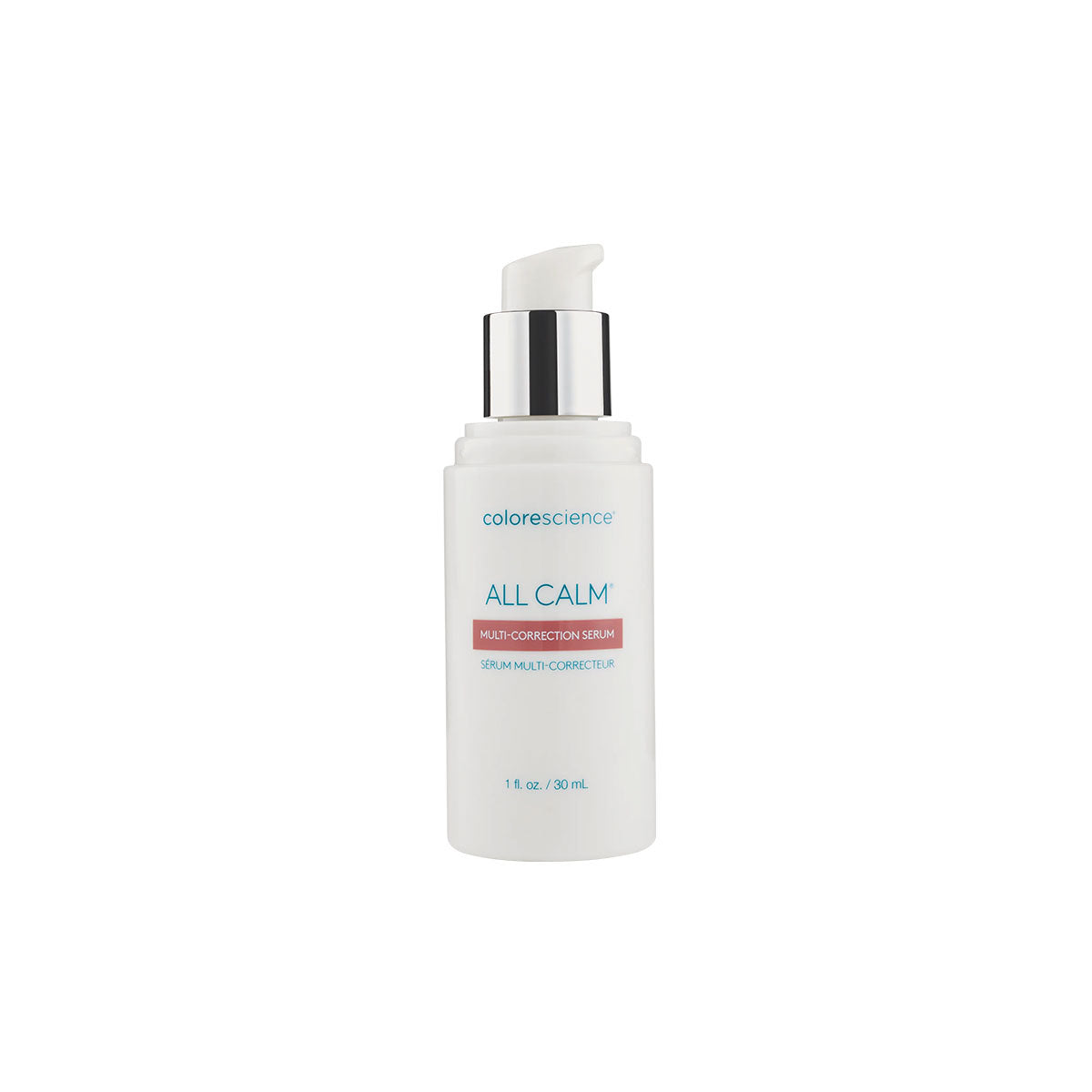 30mL colorescience all calm multi correction serum for redness or rosacea with cap off