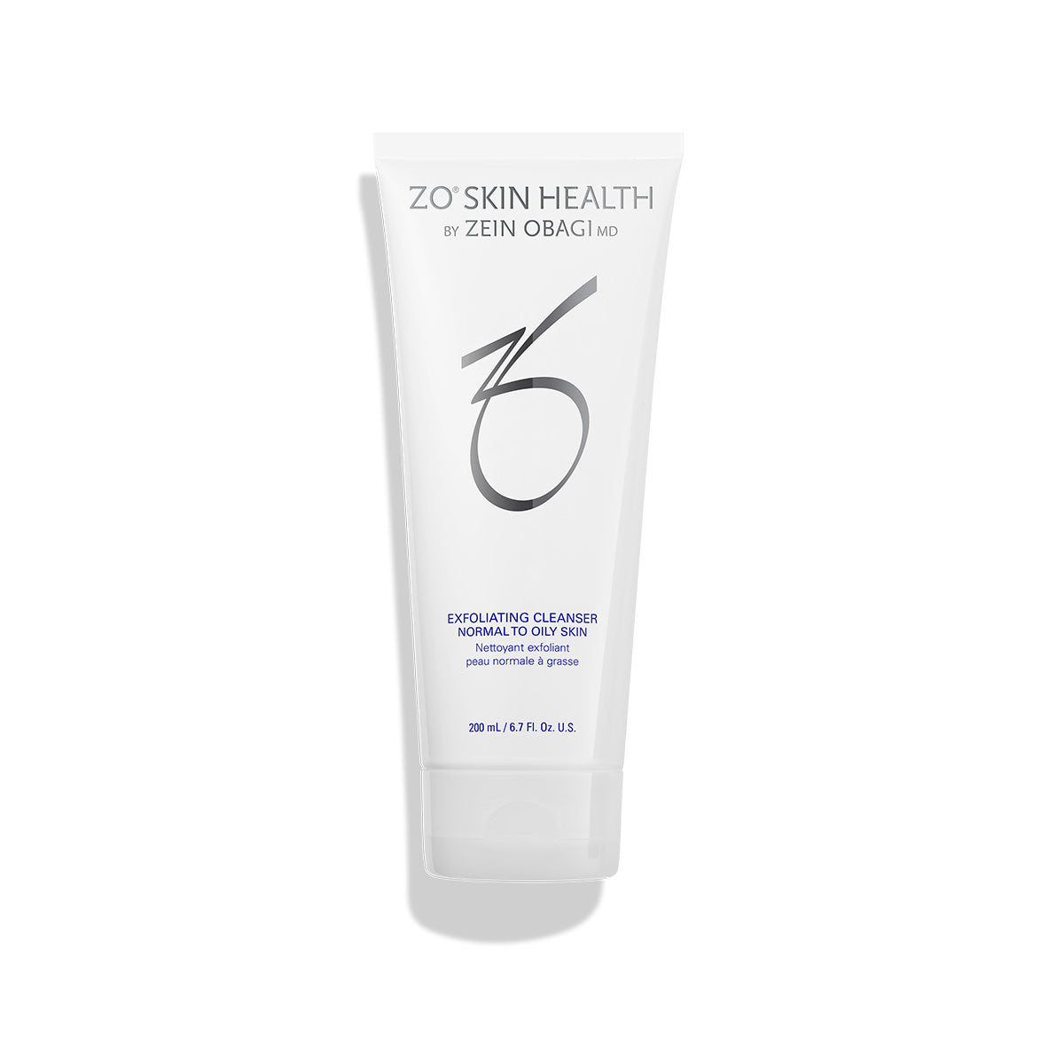 zo skin health exfoliating cleanser for normal or oily skin face wash