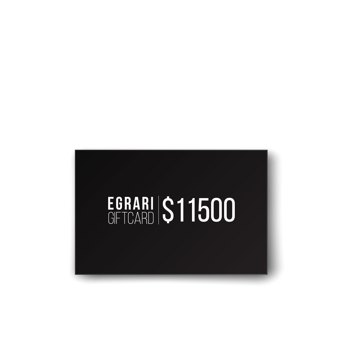 Egrari Night of Beauty gift card save $1500